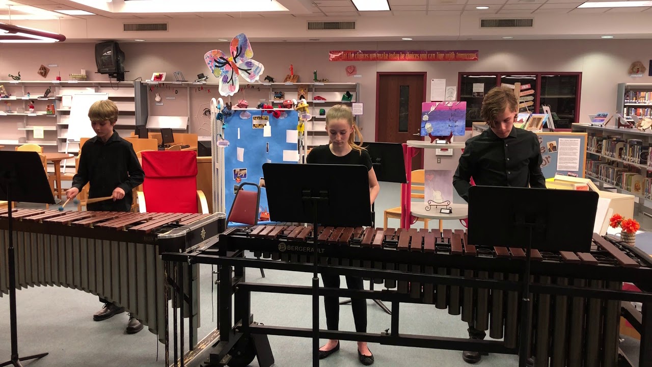 Landisville Middle School Fine Arts Night Xylophone Performance YouTube