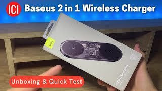 Charge 2 devices at once ! Baseus 2 in 1 Wireless Charger screenshot 5