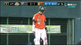 2012 CPBL 台灣大賽 G2 黃欽智6局下中繼2K