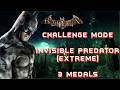 Batman: Arkham Asylum - Predator - Invisible Predator(Extreme) - my best time!
