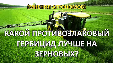 Применение гербицидов против овсюга и просо на пшенице и ячмене