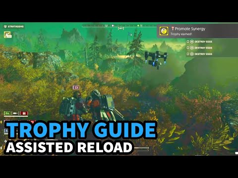 Helldivers 2 Promote Synergy Trophy Guide | How to perform assisted reload