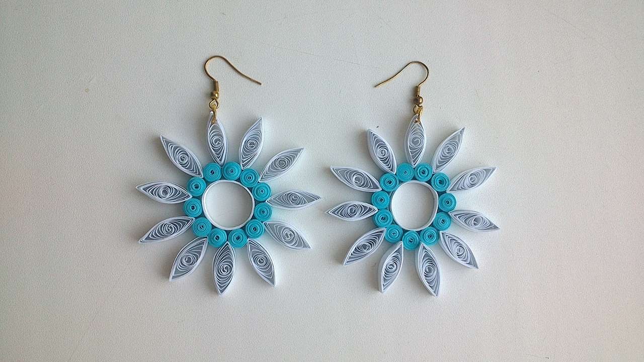 Paper quilling jewelry : r/somethingimade
