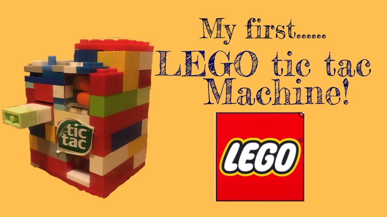 I made a LEGO tic tac machine:the Demonstration. - YouTube