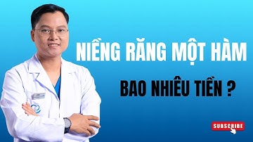 Niềng răng một hàm hết bao nhiêu tiền ?  | Bác sĩ Cường #bacsicuong