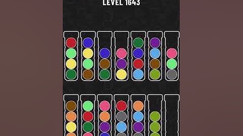 【Ball Sort Puzzle】Level.1643