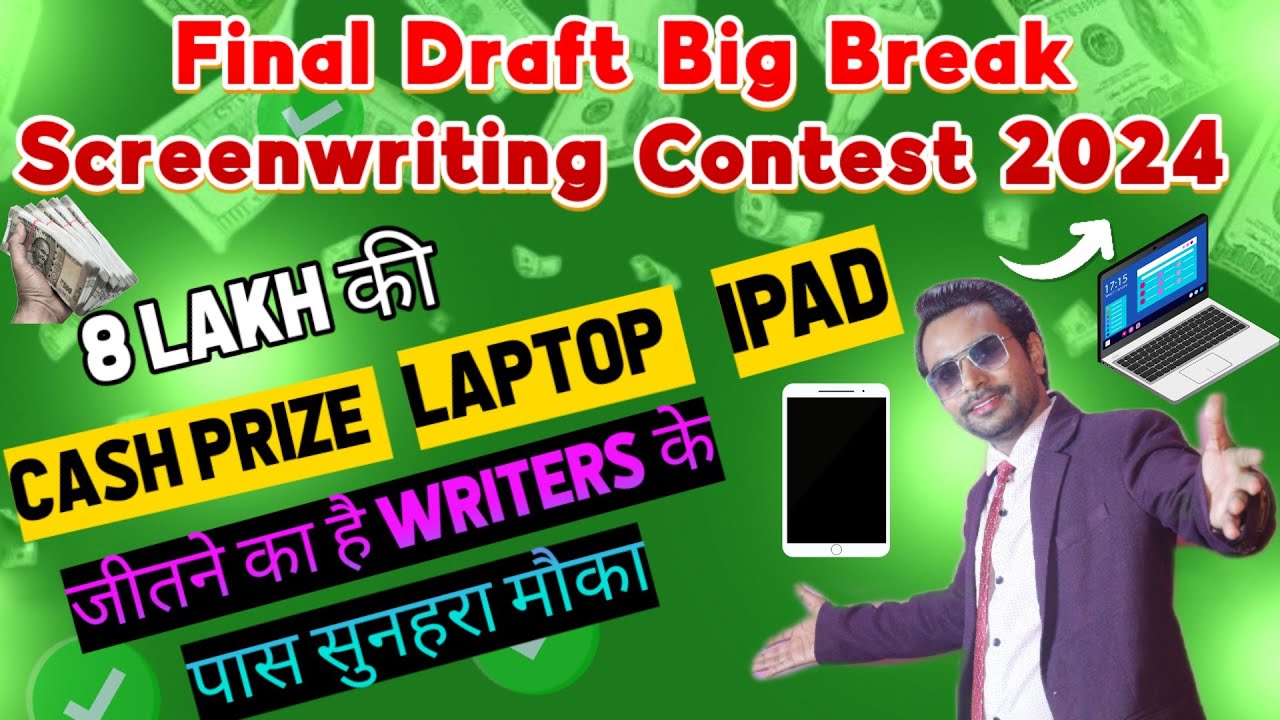 Final draft big break screenwriting contest 2024 Script writing