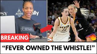 🔥 Caitlin Clark & Sophie Cunningham HUMILIATE A'Ja Wilson as Indiana Fever CRUSH the Aces!