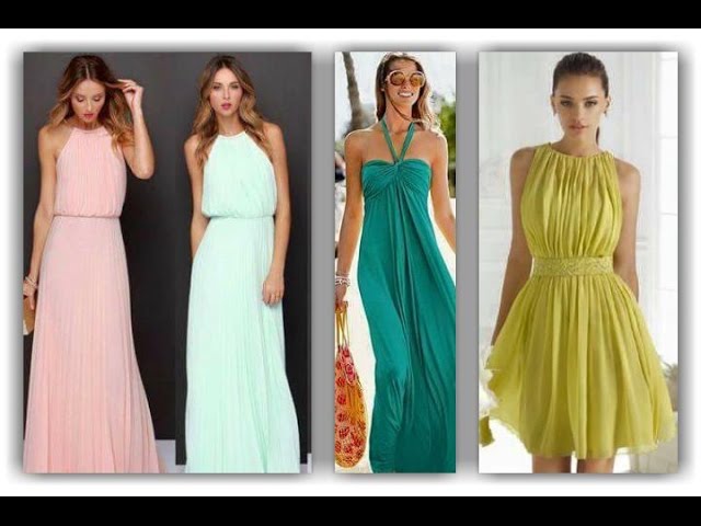 Vestidos Largos de Verano Para Mujer Elegantes Ropa De Moda Casuales Playa 2019