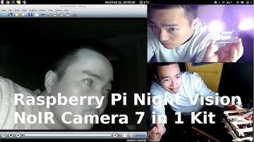 Unboxing Raspberry Pi Night Vision NoIR Camera 7 in 1 Kit