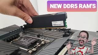 New DDR5 Rams Are Here | Aorus 6200Mhz Ram!!!!