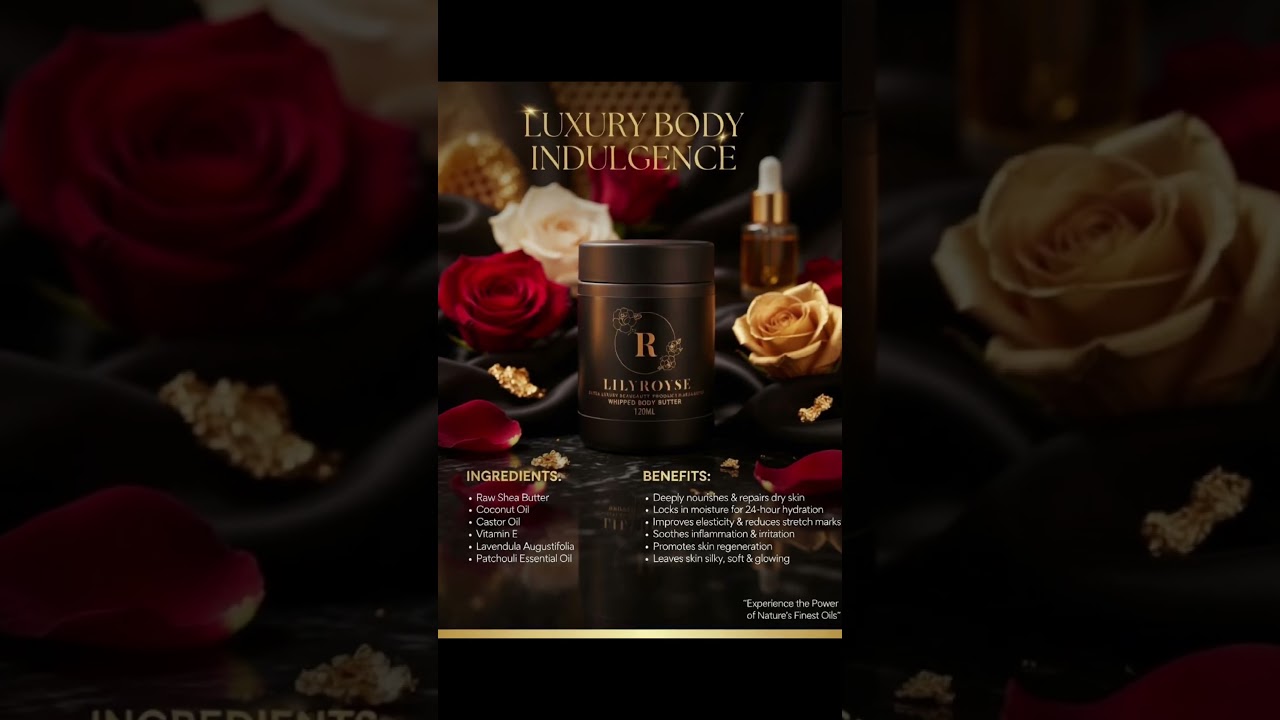 Body Cream Shea Butter (Lilyroyse)