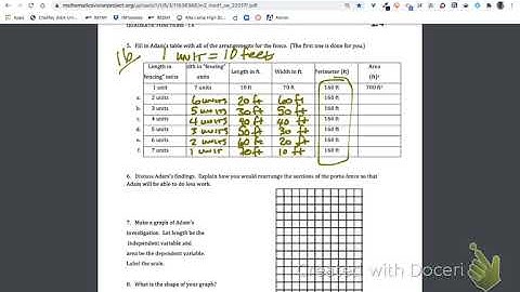 MVP Math 2 Lesson 1.4 Ready, Set, Go