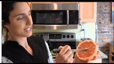 Take the bitterness out of grapefruit