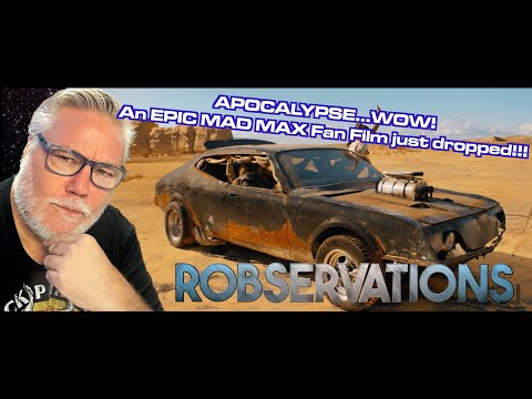 Join the filmmaking team behind HOPE AND GLORY, the EPIC MAD MAX fan film!!! Robservations #965