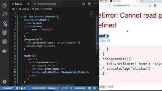 ReactJs Binding event handler