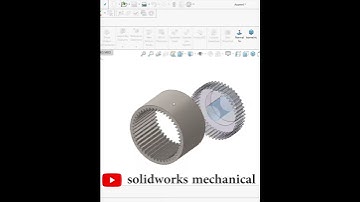 Gear Coupling | Industrial design | |SolidWorks | |Mechanical | @DesignWithAjay