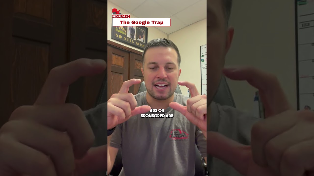 Red flag #1 - When searching for a moving company online - The Google Trap