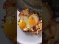 Chili crisp fried eggs (EASY!!) #food #asmrfood