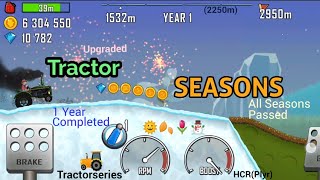 SEASONS🌞- TRACTOR🚜 (Tractorseries) Gameplay video of Hill Climb Racing (HCR) Plyr screenshot 5