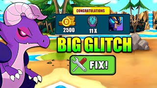 Best Glitch For Ever🤣||Dynamons World