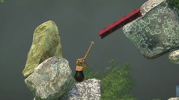 Noob plays Getting Over It with Bennett Foddy for 1st time. Part I | Strange Quark