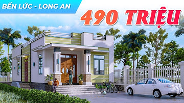 Mẫu Nhà Cấp 4 Mái Bằng Chỉ 490 TRIỆU Tại Huyện Bến Lức Tỉnh Long An Khiến Hàng Xóm Phải Trầm Trồ