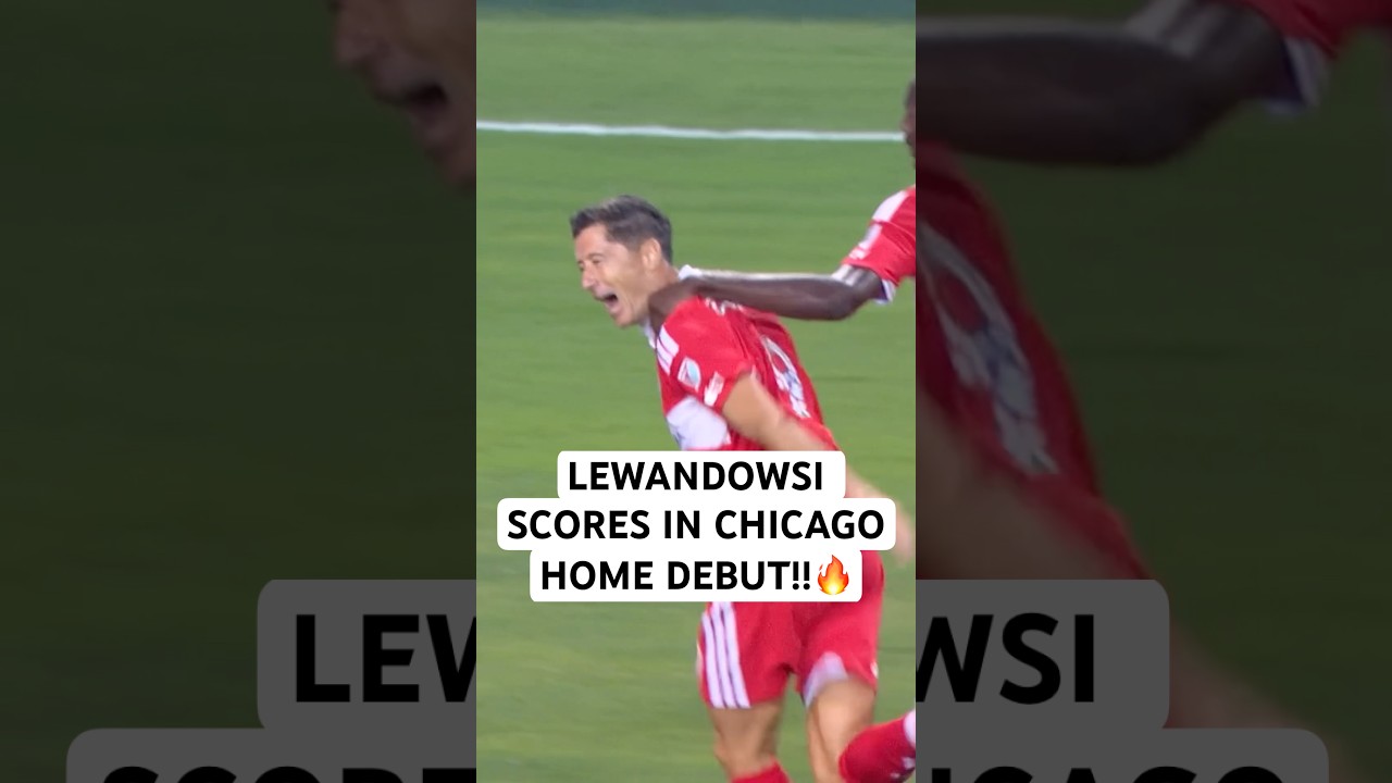 Robert Lewandowski🔥 FIRST MLS GOAL!!