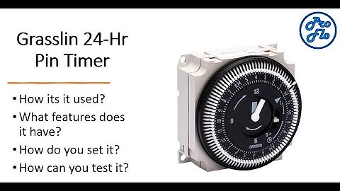 Grasslin FM1 Operation and Testing