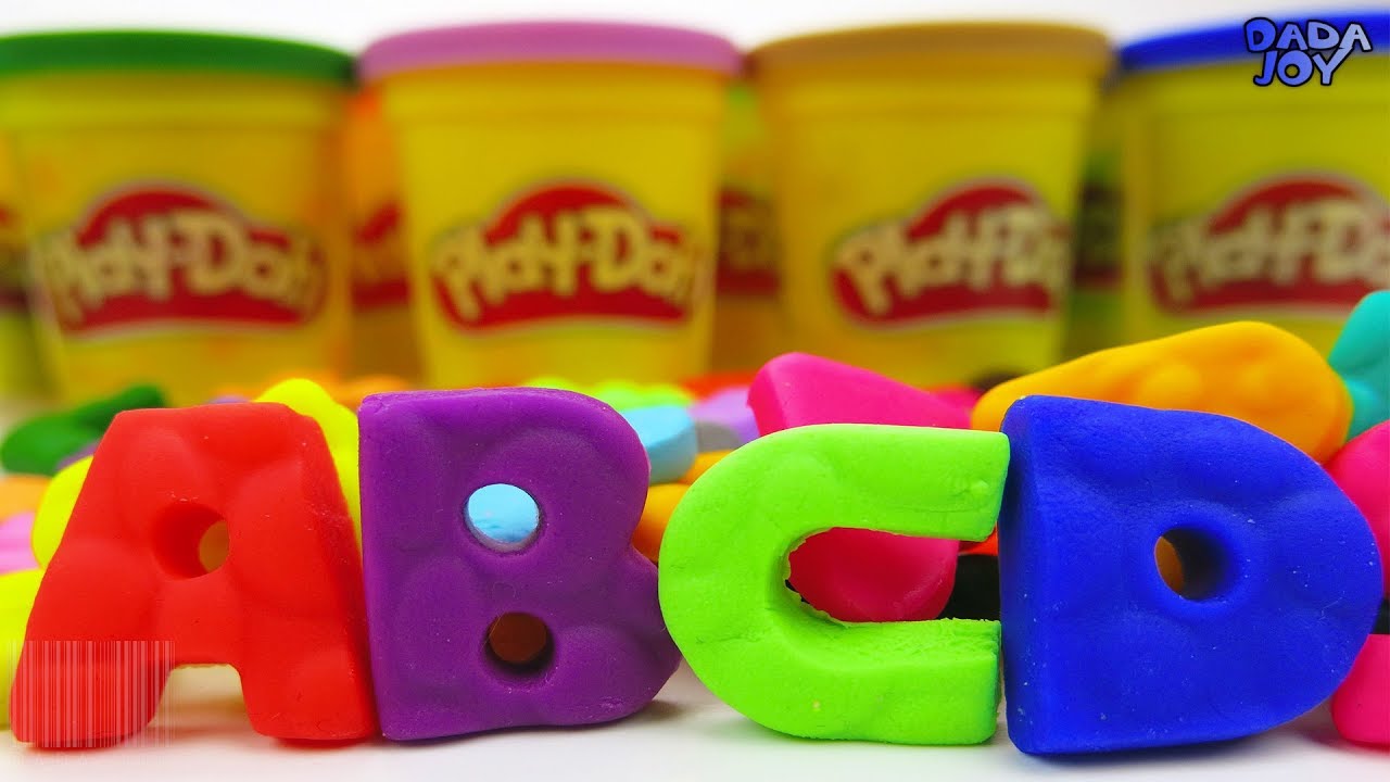 Abecedario En Español Para Niñosabecedario Con Play Dohaprende Los Colores Play Dohabc Play Doh