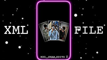 MONEY RAIN 💸 3D XML FILE ✨ || NEW XML FILE 🎟️ || NEW TREND XML 💘💯 || #am_editors_bd #xml_file #editz