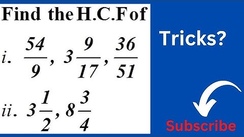 GCF or HCF fractions || Math tricks|| Magic Math Tricks #mathtricks #cbse #ncert #mathematics #maths