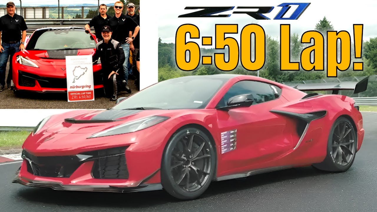 Corvette ZR1 Sets Nürburgring Lap Time with 1,064 HP Monster