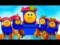 Bob o trem | cinco pequenos bebês | rimas de berçário | Five Little Babies