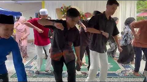 MAIN ZAPIN DI MAJLIS PERKAHWINAN, Kg Tengah, Muar, Johor