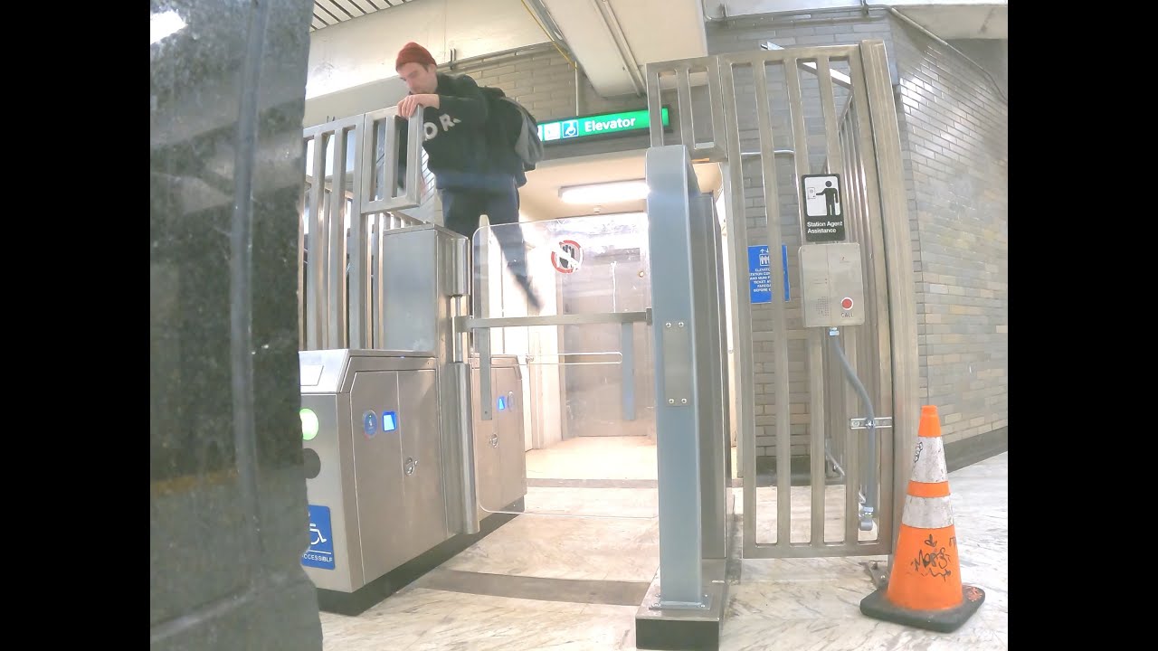 BART audit 71% of riders don't pay at the new Civic Center BART Elevator fare gate in San Francisco