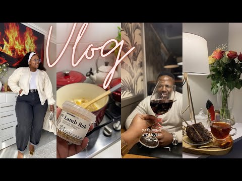 VLOG:Date night with Hubby||Let’s cook||Hair and Pedi app||Run errands &more||South African YouTuber