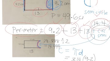 How to calculate perimeter of composite shapes 2.2 gr 9 applied