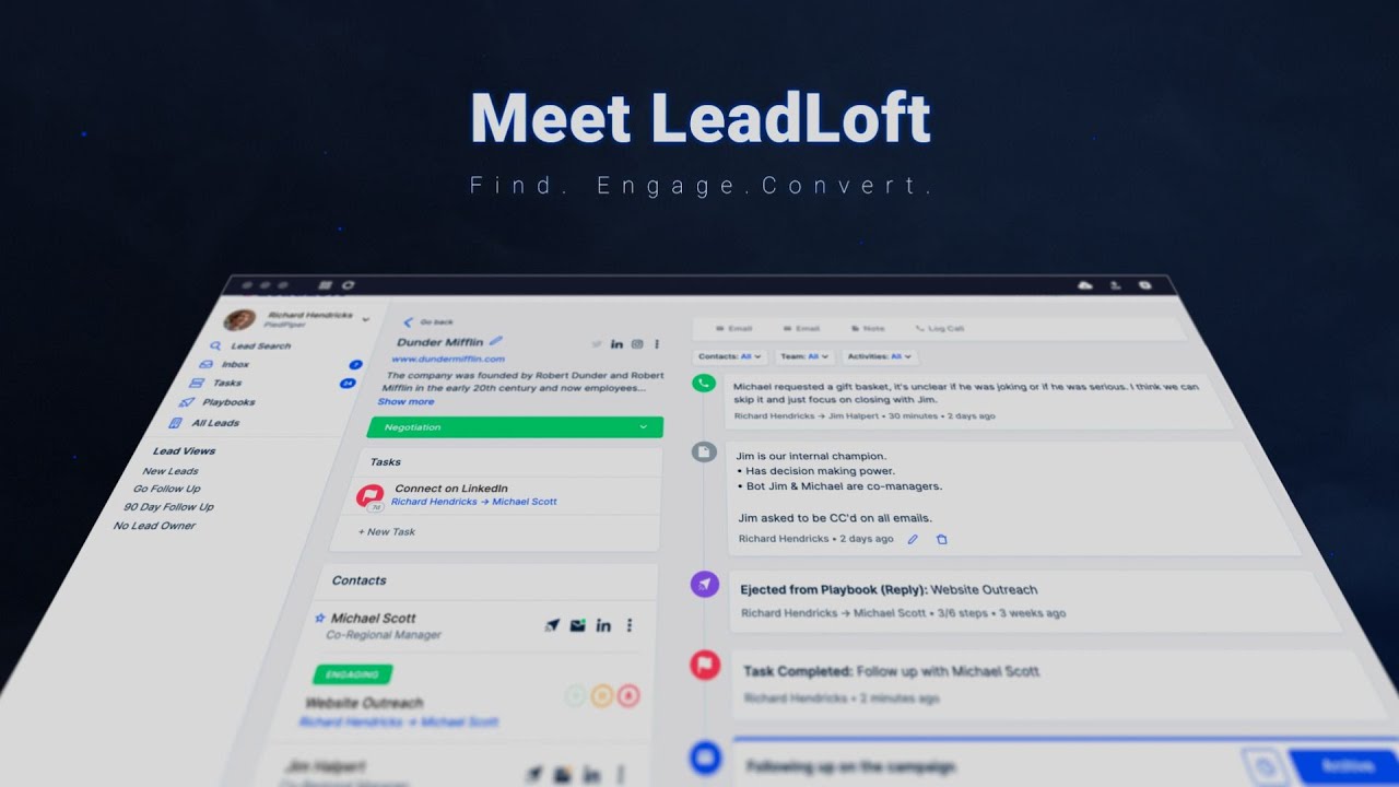 LeadLoft: Your All-In-One Sales CRM