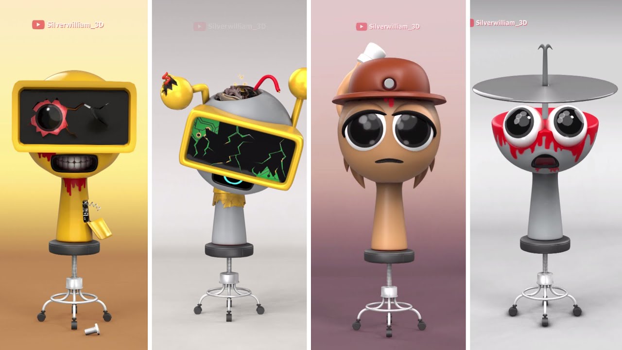 Adorable Robots with a Hint of Horror