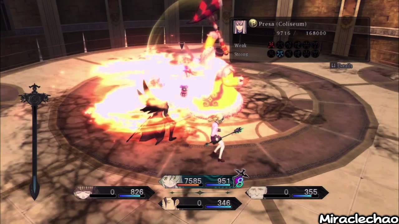 Tales of Xillia - Elize vs. The Chimeriad [Unknown Mode]