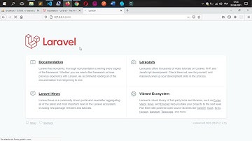 Installation de Laravel 8 (PHP & Laravel)