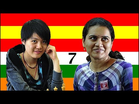 2011 Women's World Chess Championship: Hou Yifan Vs Humpy Koneru - Game 7