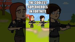 The coolest superheroes in Fortnite #shorts #fortnite