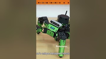 Deze hexapodrobot kan lopen als een dier! 🕷️