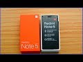 Xiaomi Redmi Note 5-распаковка, первое впечатление.