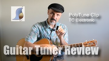 Polytune Clip - Guitar Tuner Review/Tutorial