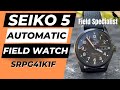 SEIKO 5 FIELD SPECIALIST Watch Review| A Field Watch| Ref: SRPG41k1f