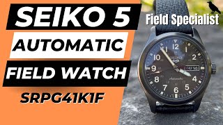 SEIKO 5 FIELD SPECIALIST Watch Review| A Field Watch| Ref: SRPG41k1f