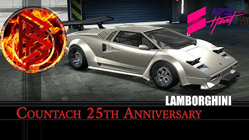 Lamborghini Countach 25th Anniversary CUSTOM: NFS Heat Studio | Need For Speed [ANDROID]